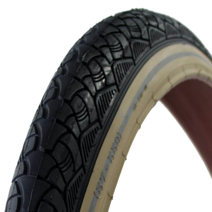 Deli Tire buitenband sa-238 26 x 2.125 zw creme refl afbeelding