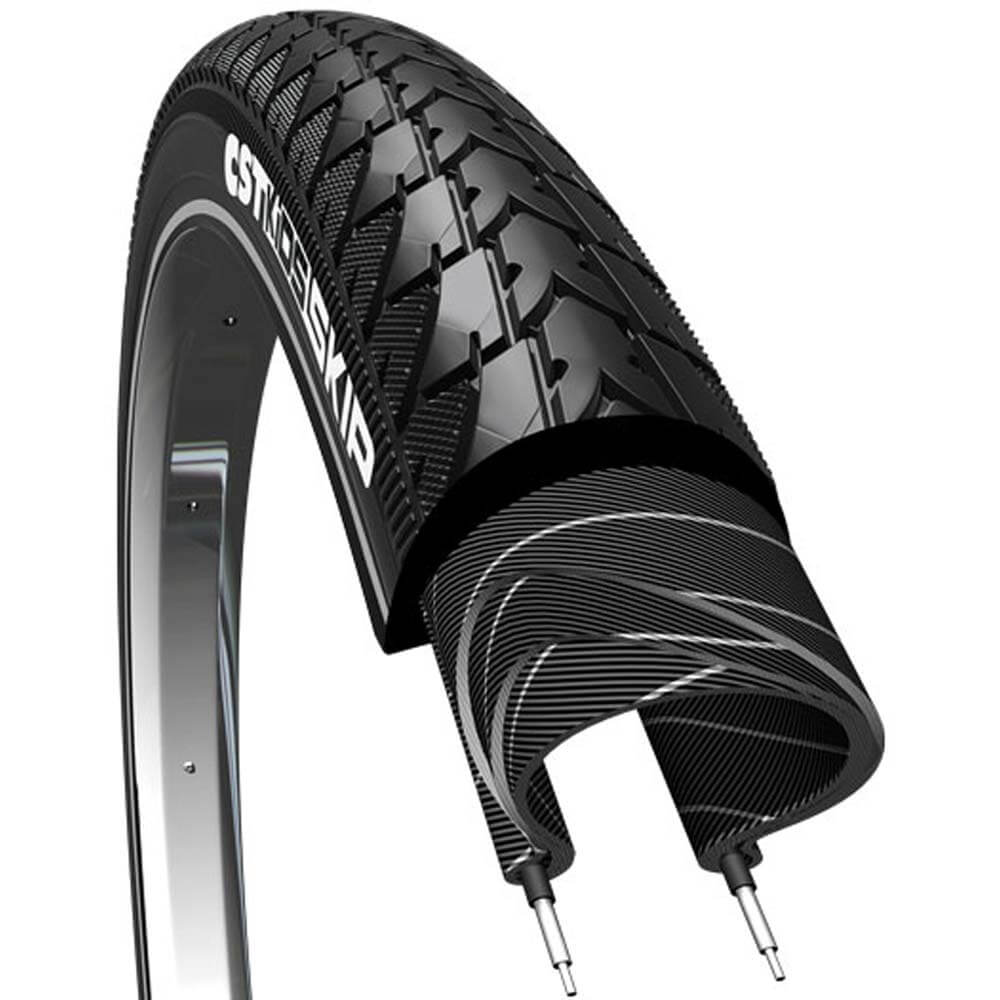 CST buitenband skip 26 x 1.75 zwart oem afbeelding