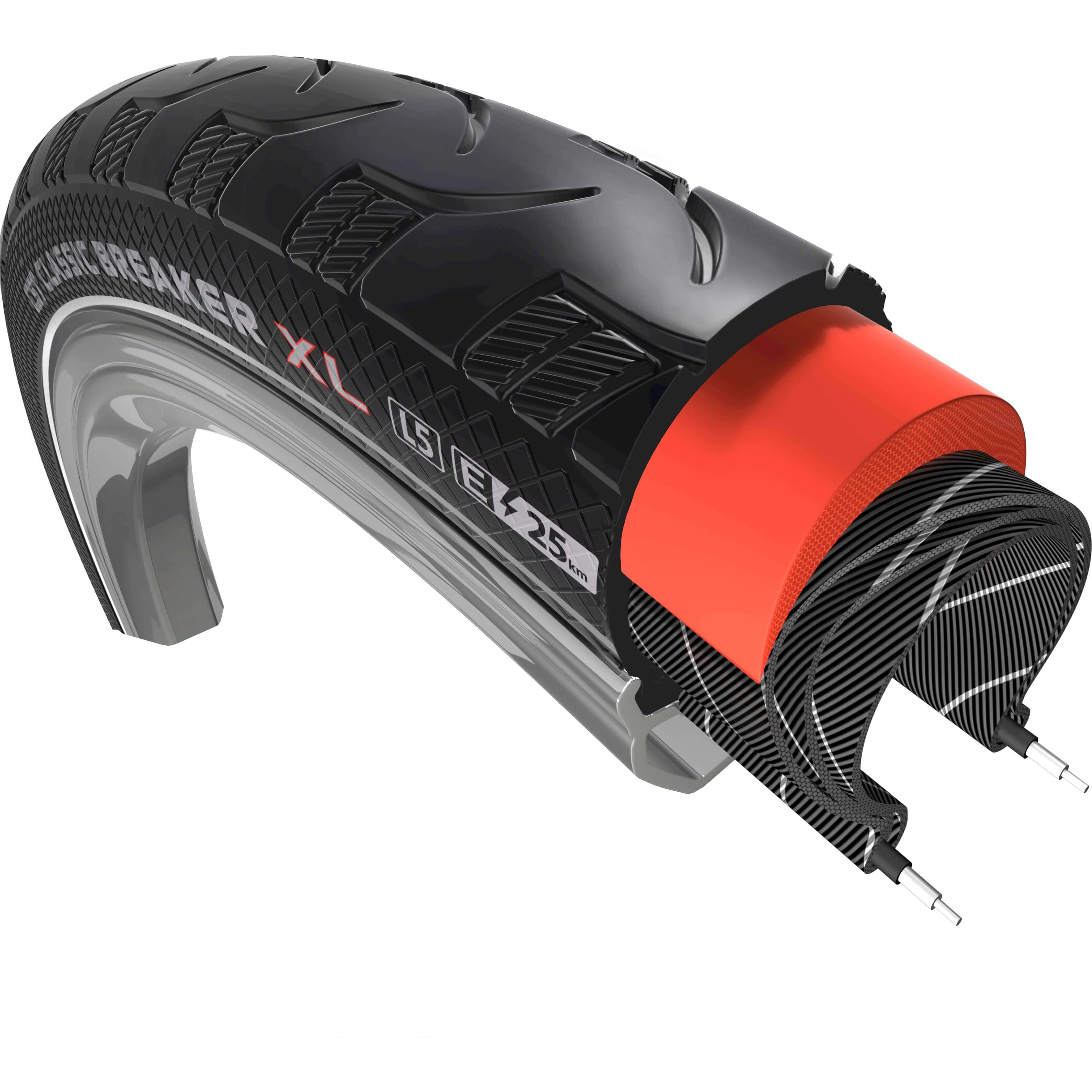 CST draadband classic breaker xl 40-635 +r zwart afbeelding