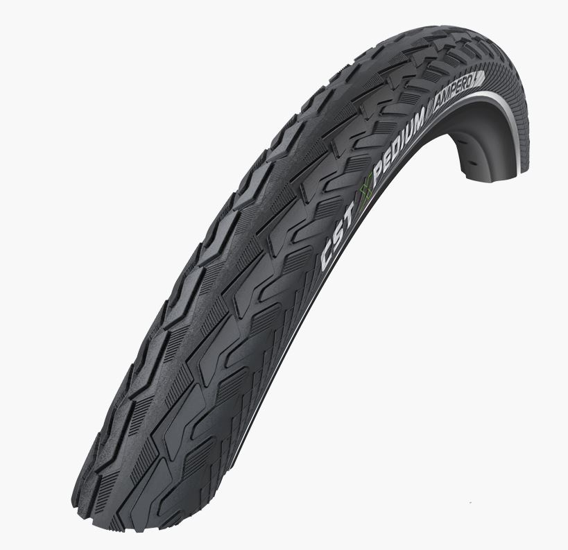 CST buitenband xpedium ampero 40/622 zwart refl oem afbeelding