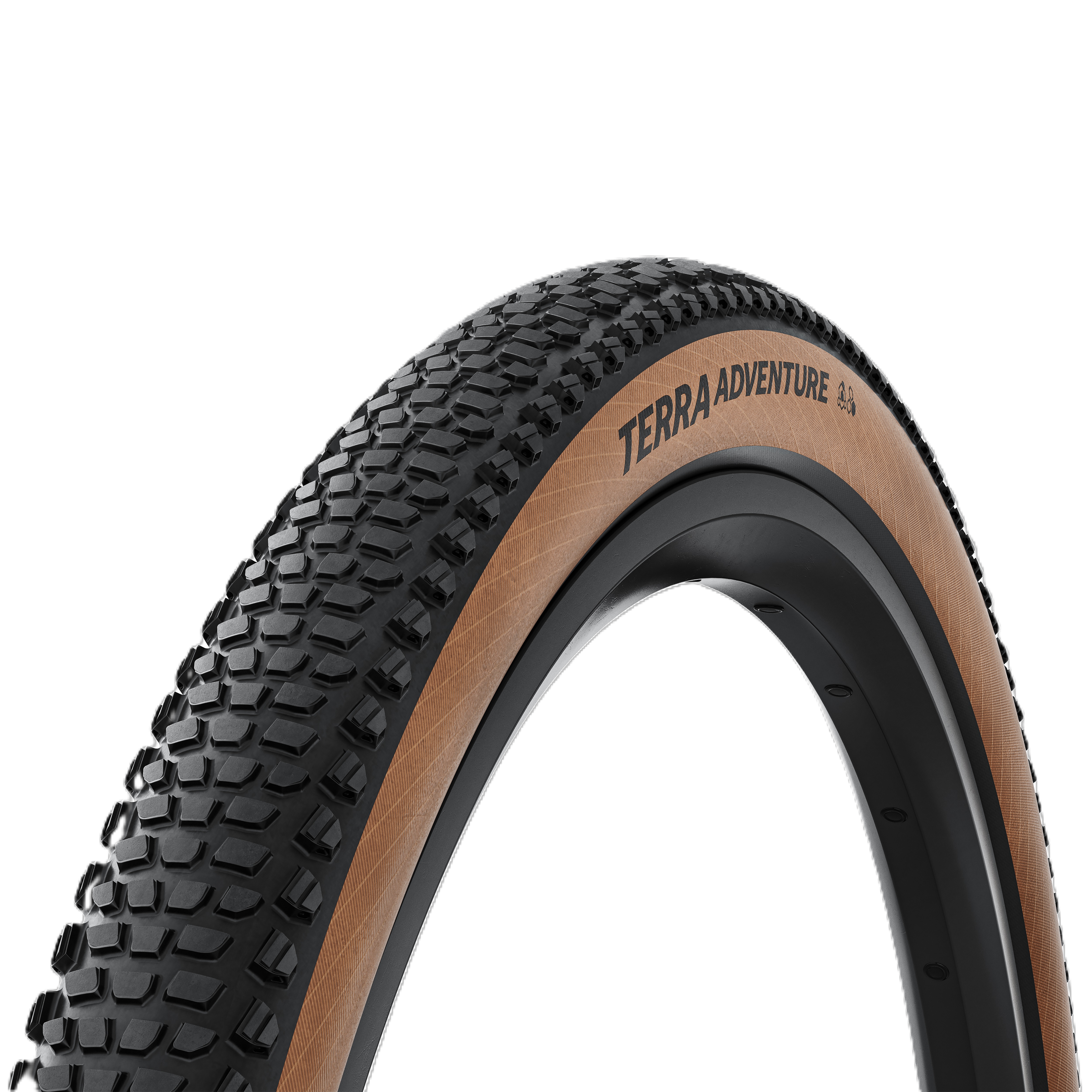 Continental buitenband terra adventure 28 x 2.00 zw/trans vouw