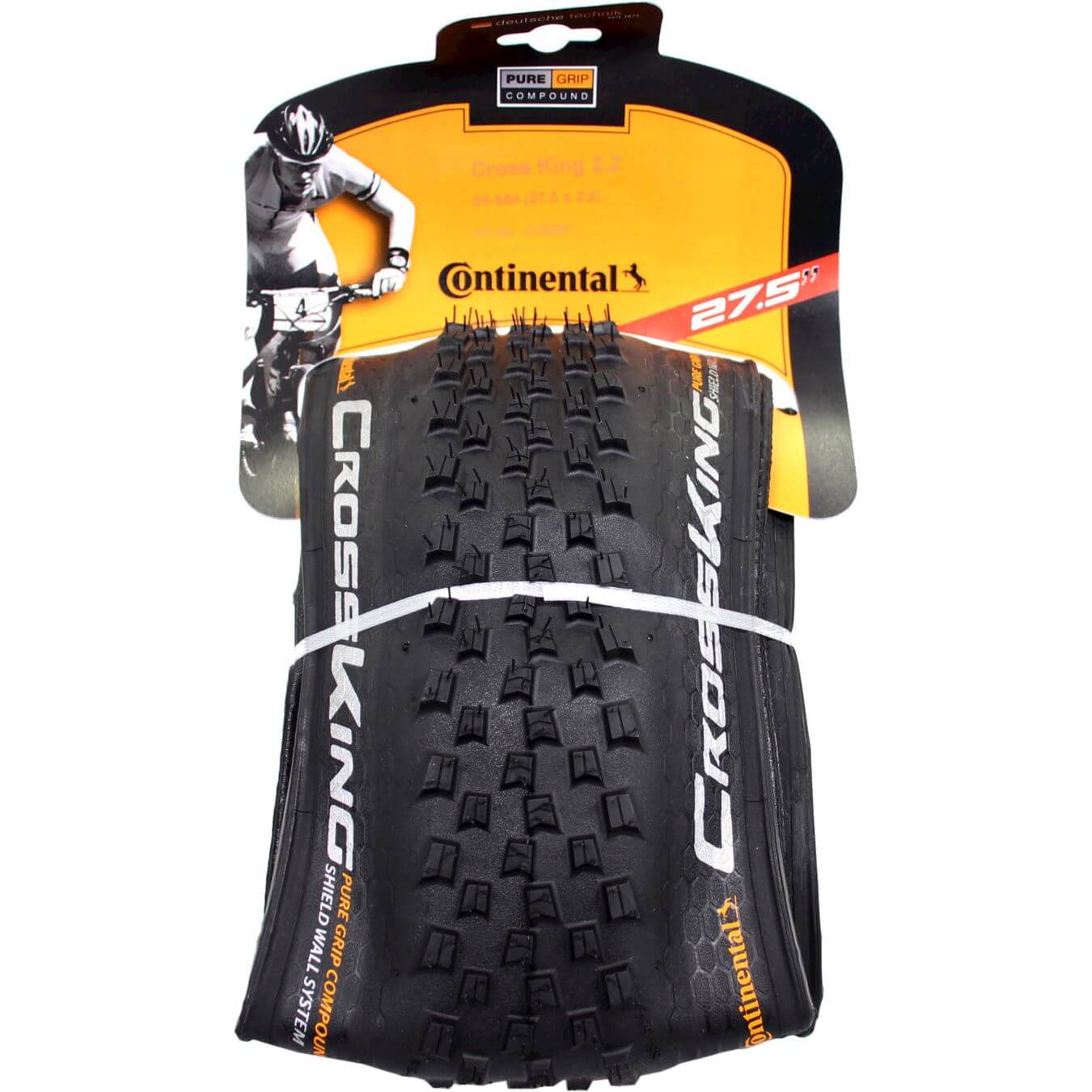 Continental buitenbandcrossking ii 27.5 x 2.20 zw vouw