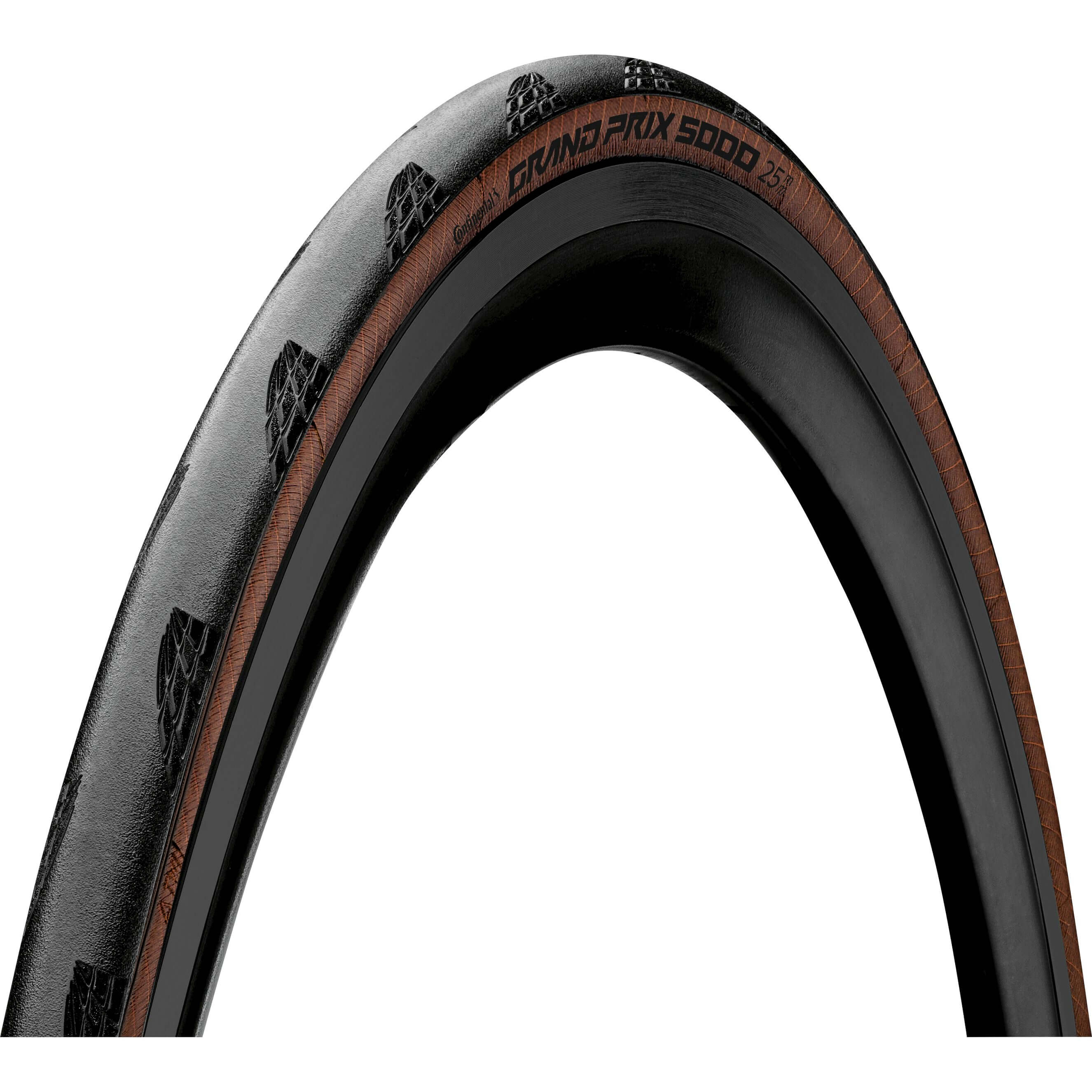 Continental grand prix 5000 - raceband - heren - racefiets - 700x25c - zwart