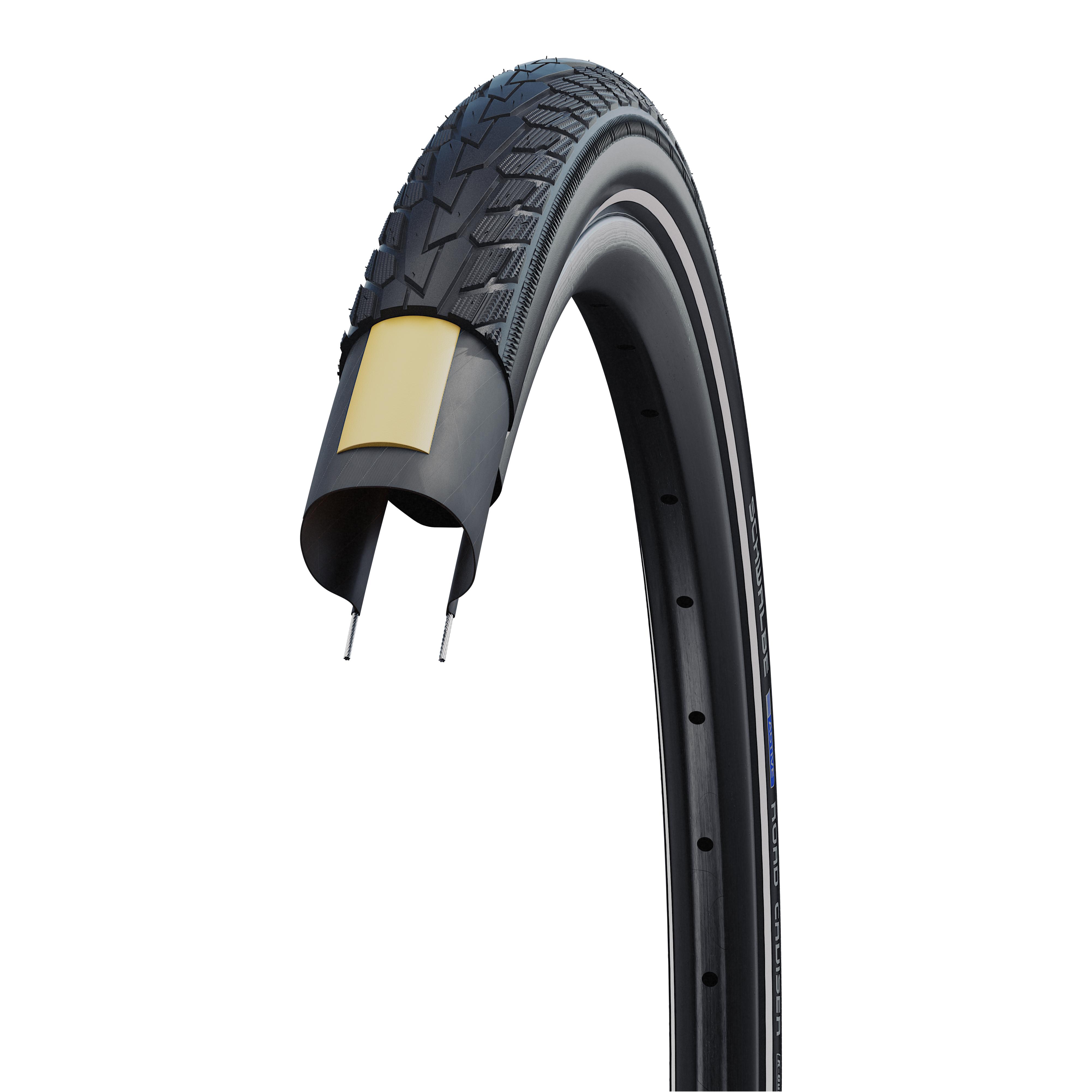 Schwalbe buitenband road cruiser 20 x 1.75 zw refl afbeelding