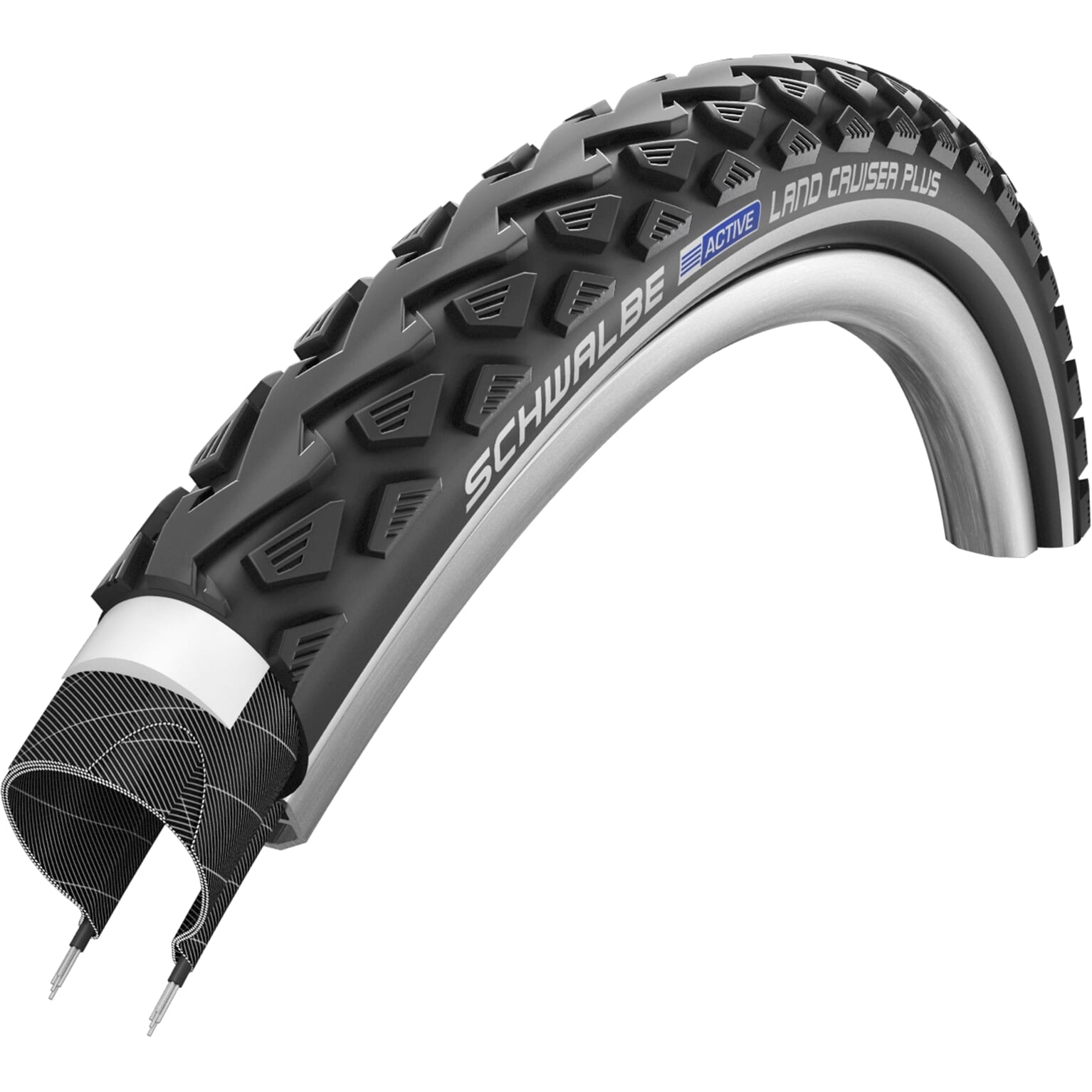 Schwalbe Buitenband 28-1.40 (37-622) land cruiser plus active zw r
