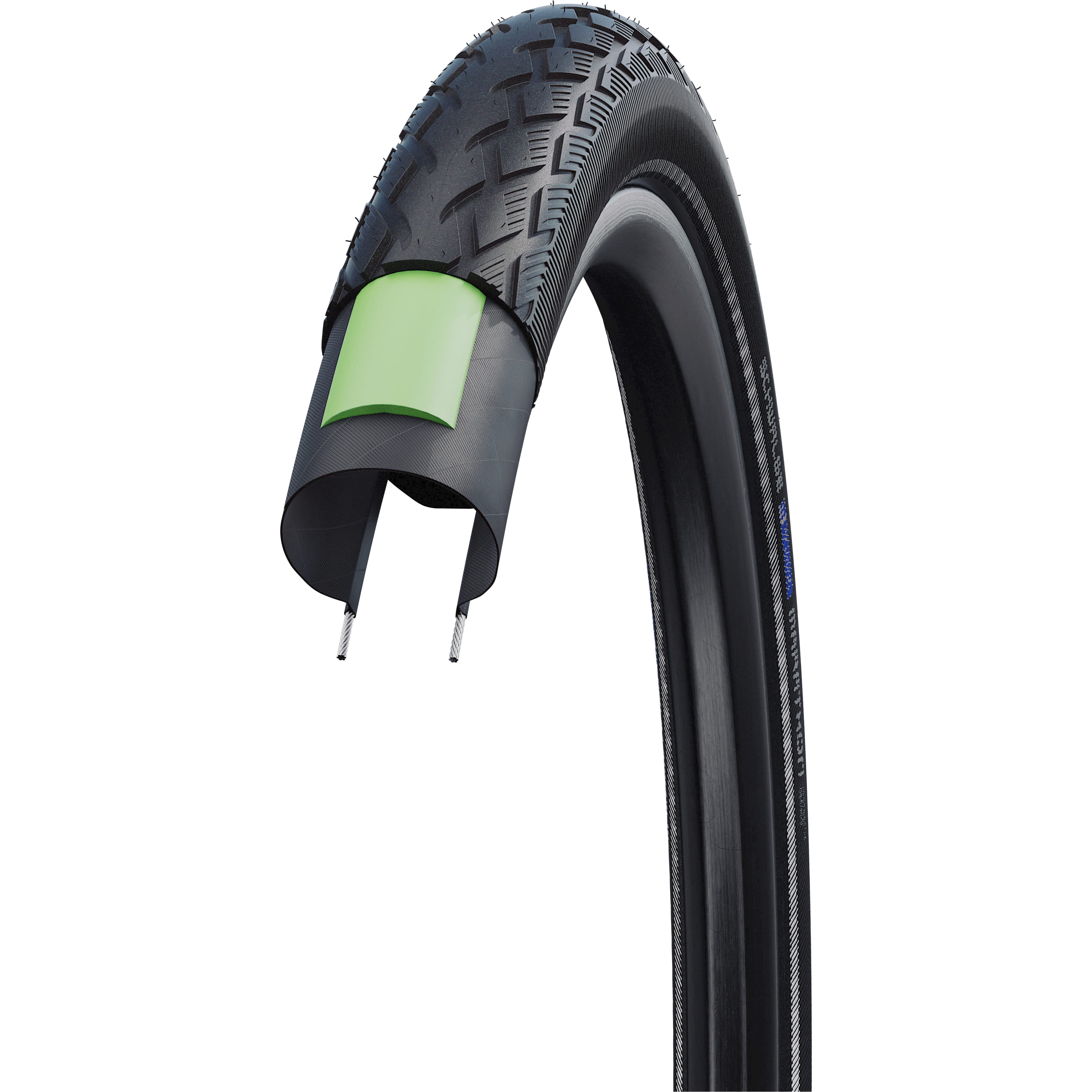 Schwalbe Buitenband 28-0.90 (23-622) marathon performance zwart refelectie