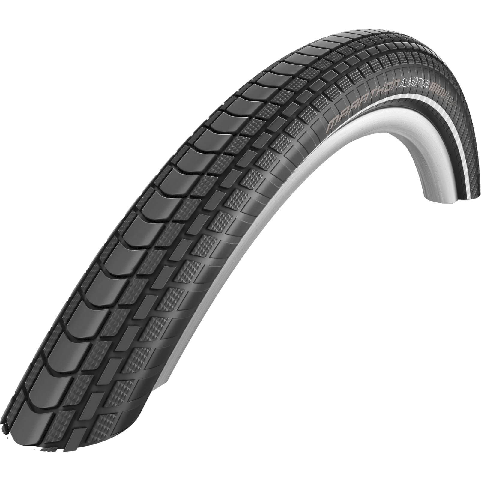 Schwalbe buitenband marathon alm v-guard 28 x 2.00 zw vouw refl