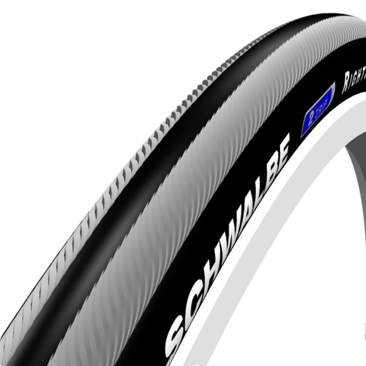 Schwalbe buitenband rightrun 24 x 1.00 grijs afbeelding