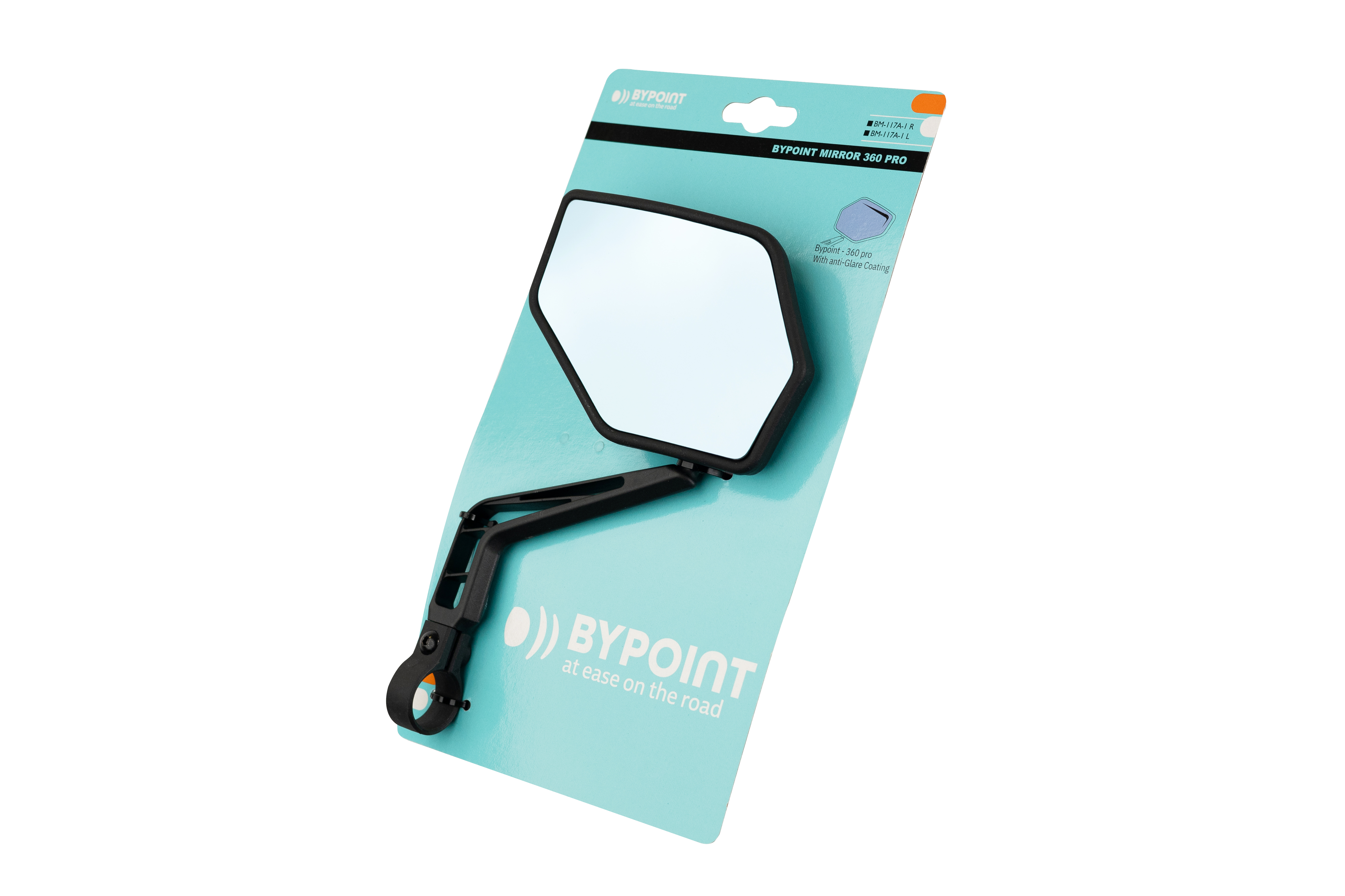 Bypoint spiegel mirror 360 pro zwart afbeelding