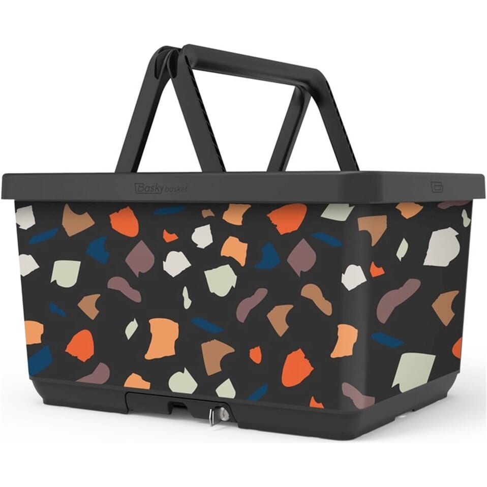 Basky fietsmand 2.0 animal meets camouflage afbeelding