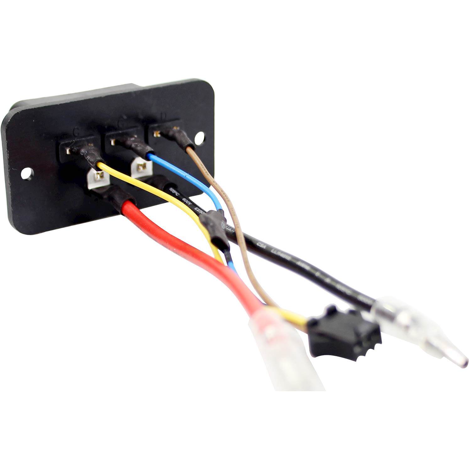 Cortina ecomo accu stekker/connector 5 pins 24v afbeelding