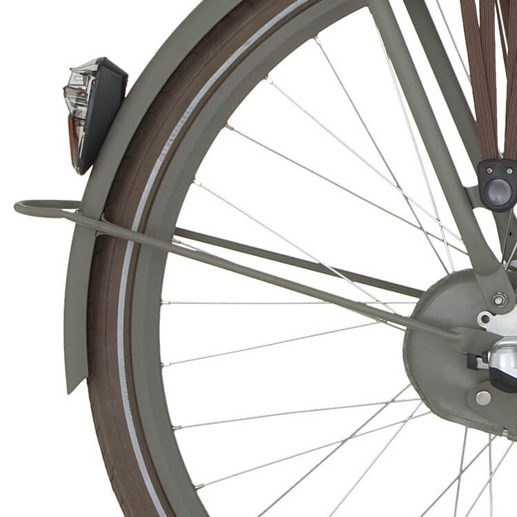 Cortina spatbordstang achter 28 u4 quarz grey matt afbeelding