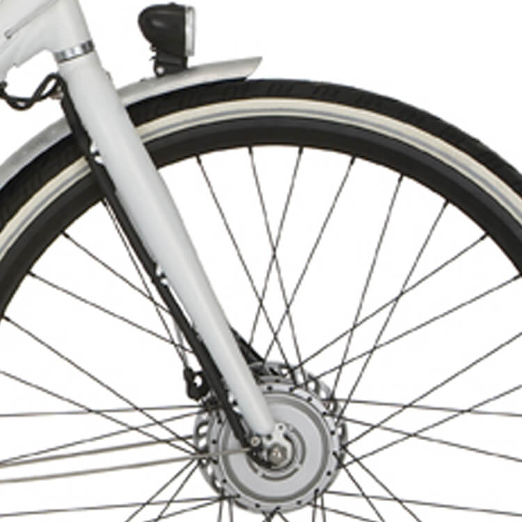Cortina voorvork ecomo speed 7 wit