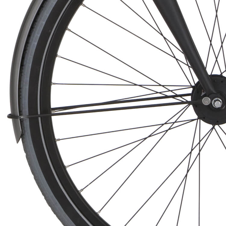 Cortina spatbordstang voor 28 blau shadow silver matt afbeelding