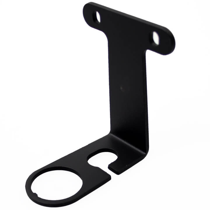 Cortina balhoofd beugel voordrager 28 d jet black matt afbeelding