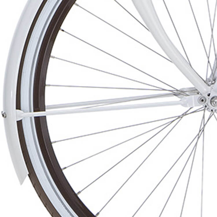 Cortina spatbordstang voor 28 u4 white pearl