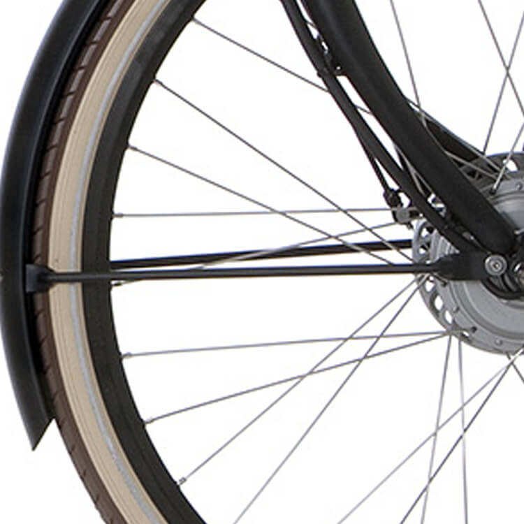 Cortina spatbordstang voor 28 e-u4 jet black matt afbeelding