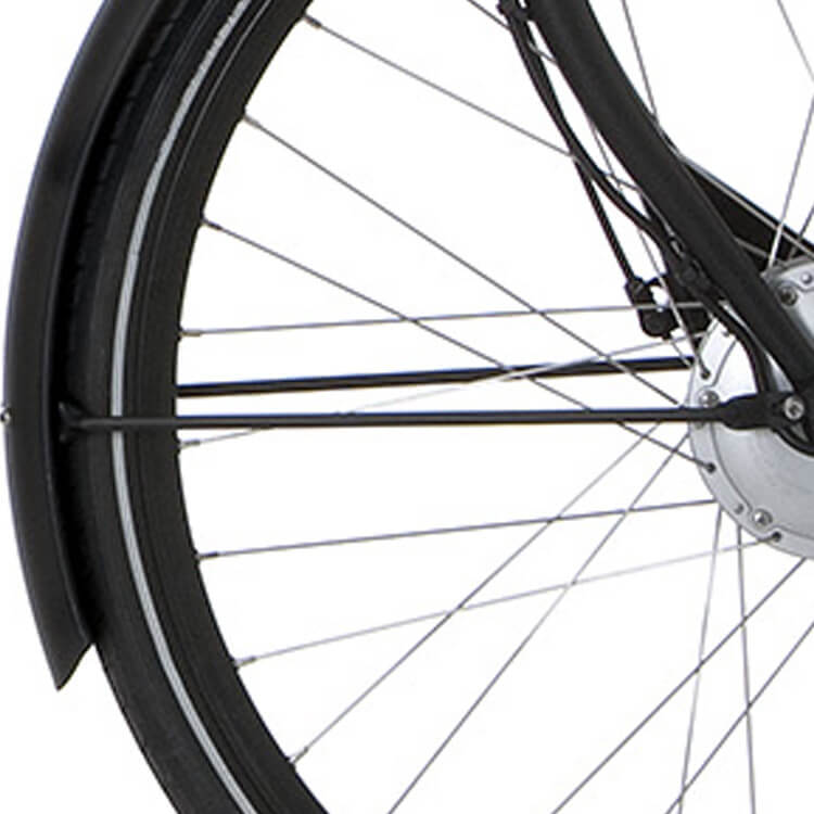 Cortina spatbordstang voor 28 u1/e-u1 black matt