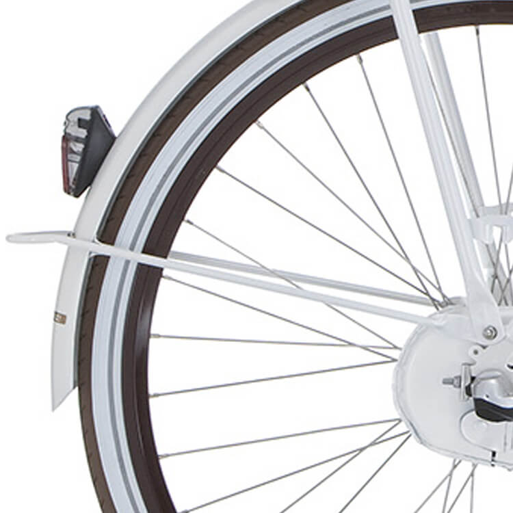 Cortina spatbordstang achter 28 u4 white pearl