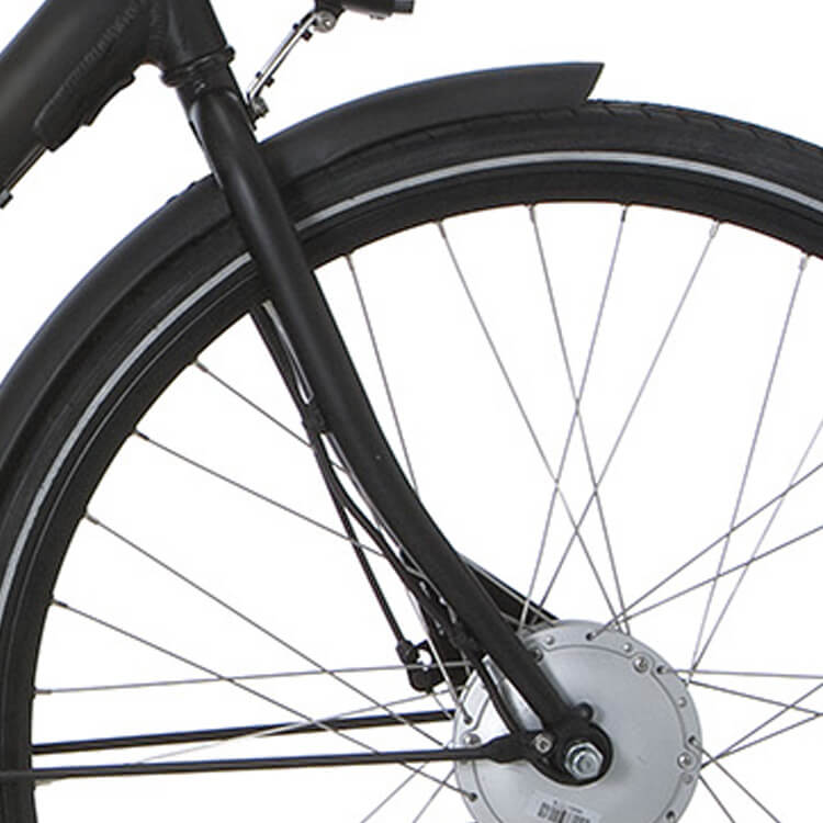 Cortina voorvork e-u1 h black matt afbeelding