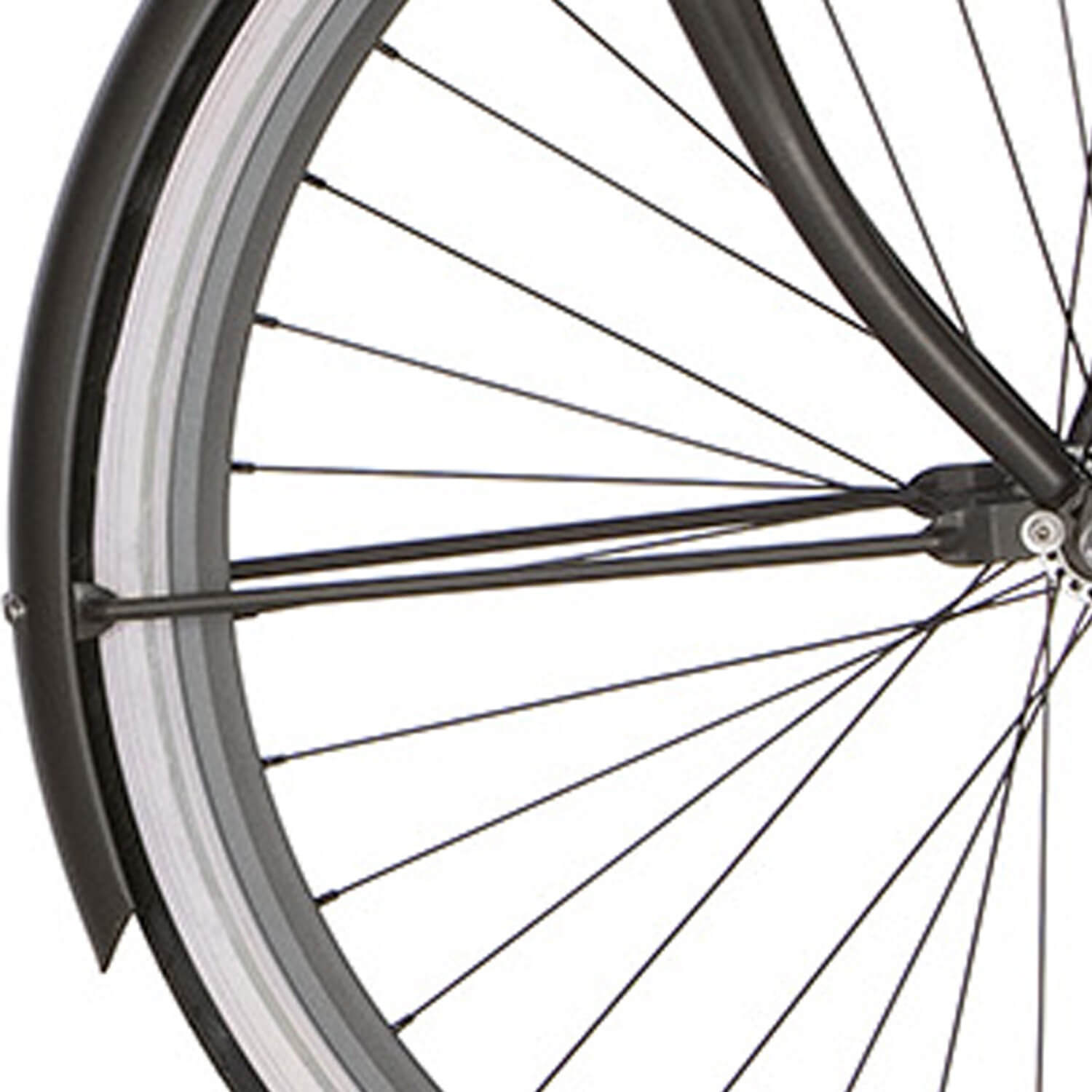 Cortina spatbordstang voor 28 u4 black graphite matt