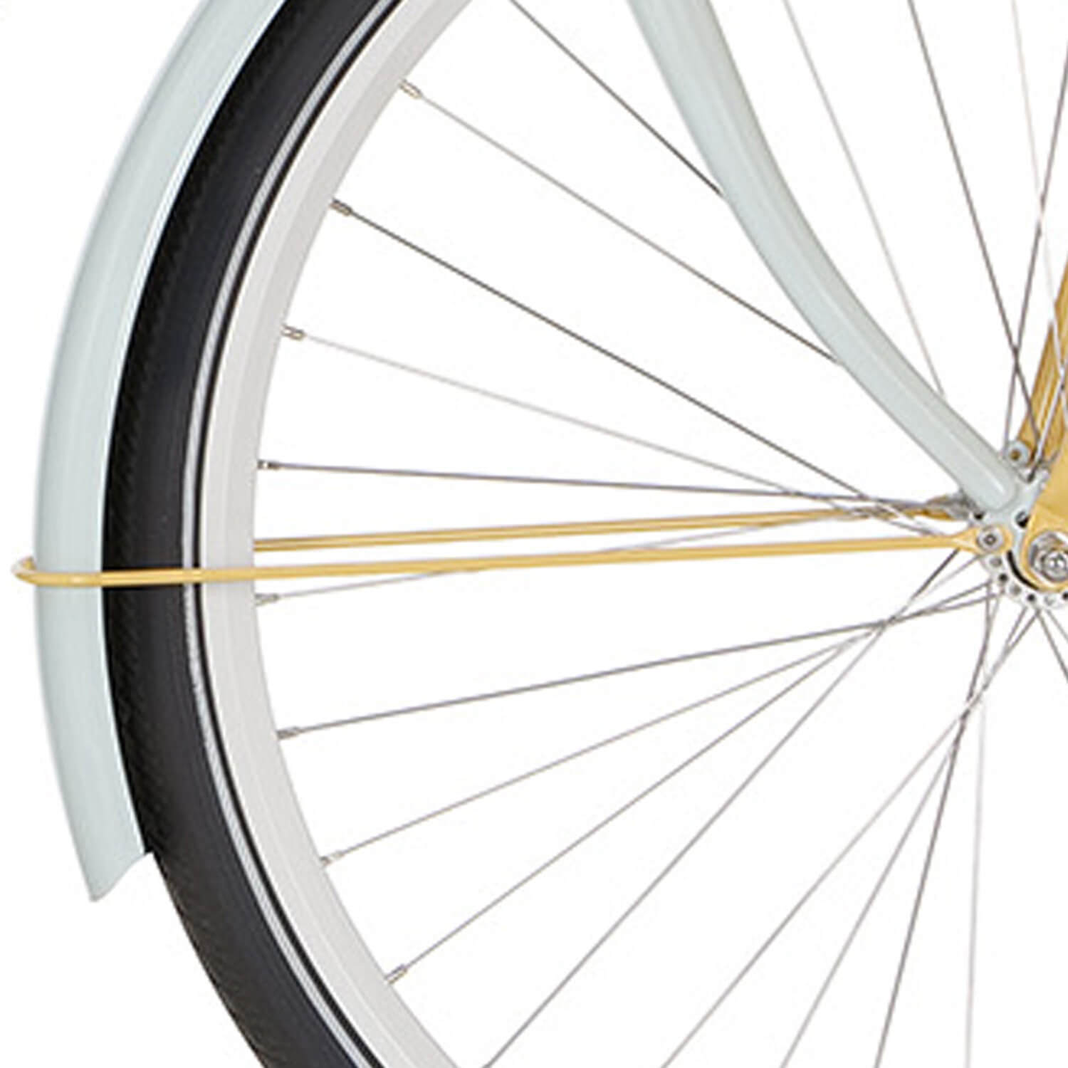 Cortina spatbordstang voor 28 milo pumpkin yellow