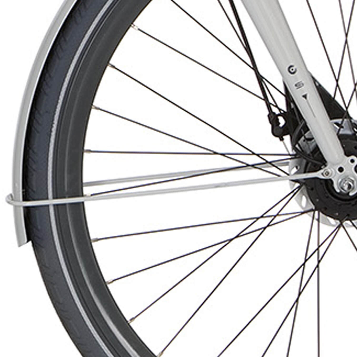 Cortina spatbordstang voor 28 speed ice ball white afbeelding