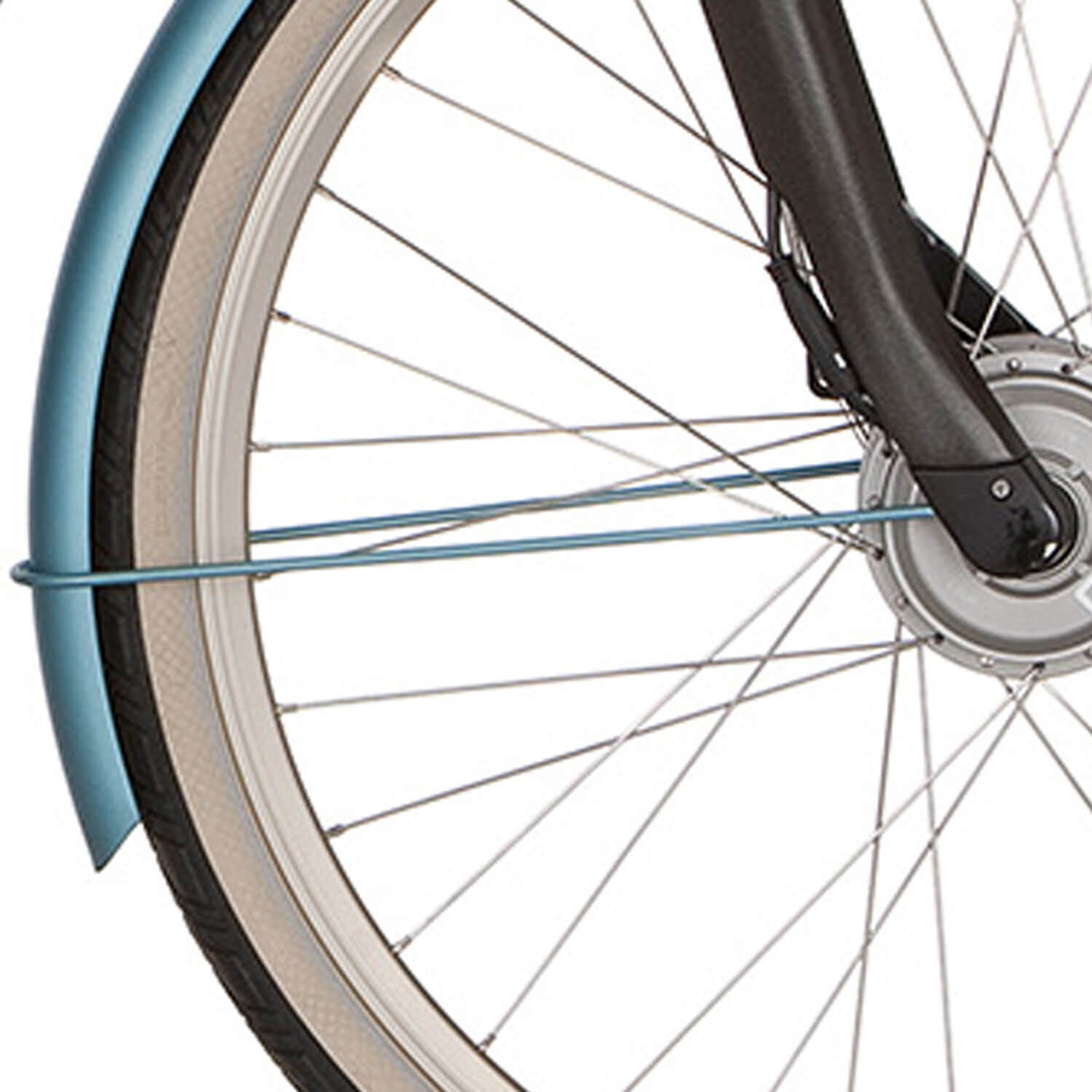 Cortina spatbordstang voor 28 e-yoya matt sleepy blue2 afbeelding