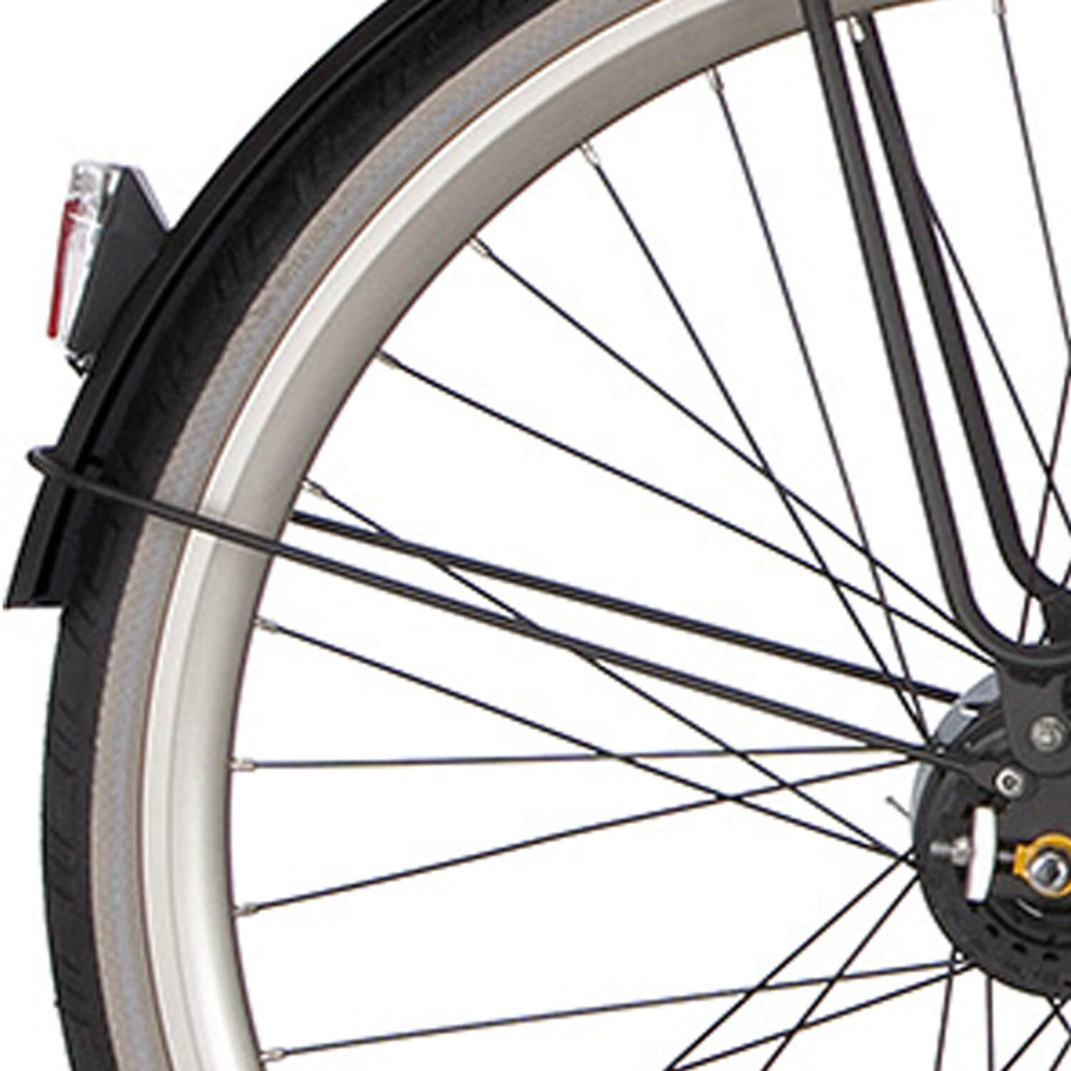 Cortina spatbordstang achter 28 speed matt licorice afbeelding