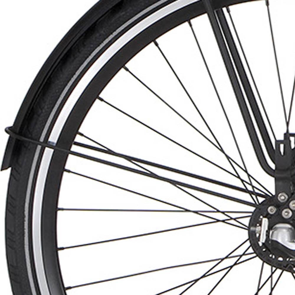 Cortina spatbordstang achter 28 speed jet black matt afbeelding