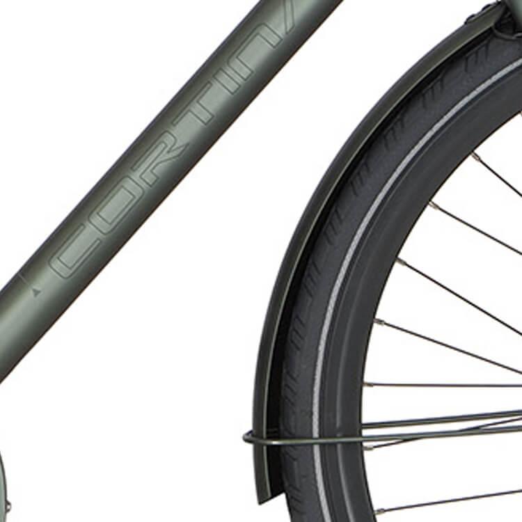 Cortina spatbord voor 28 speed matt titanic green afbeelding