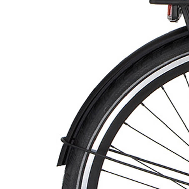 Cortina spatbord achter 28 speed 7 jet black matt afbeelding