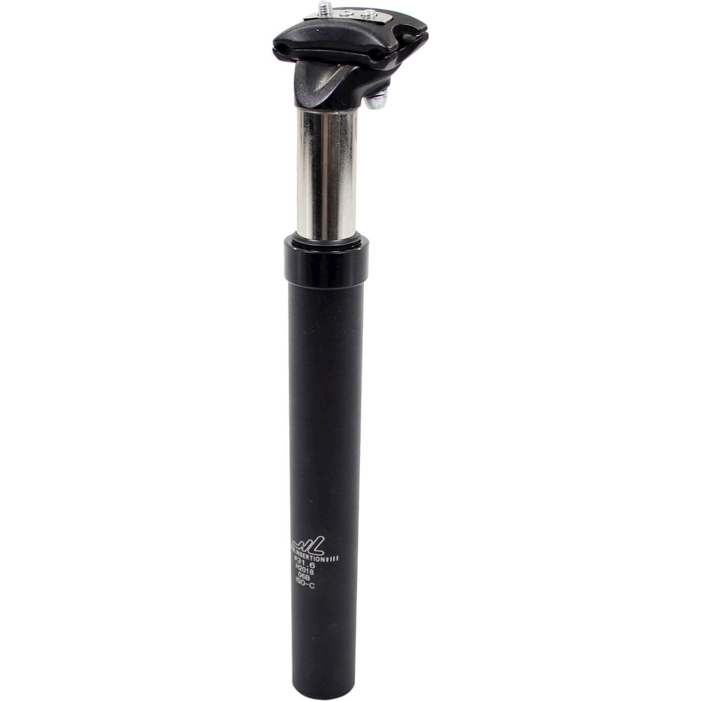 Cortina zadelpen 31.6 x 300 susp alu black matt afbeelding