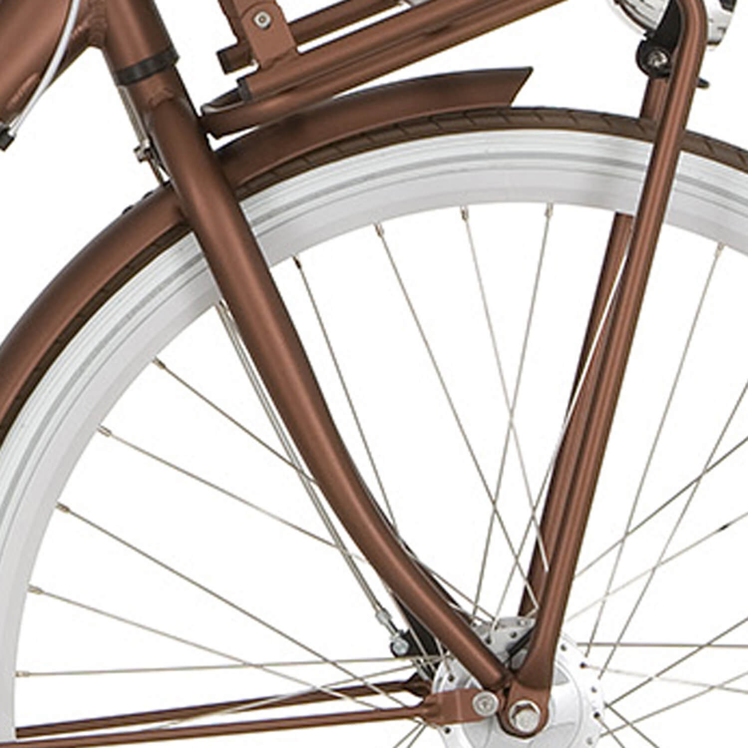 Cortina voorvork u4 d sp brown matt afbeelding