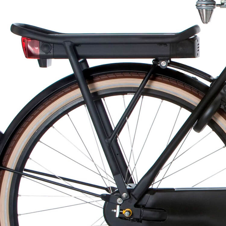 Cortina achterdrager e-u4 jet black matt 230mm afbeelding