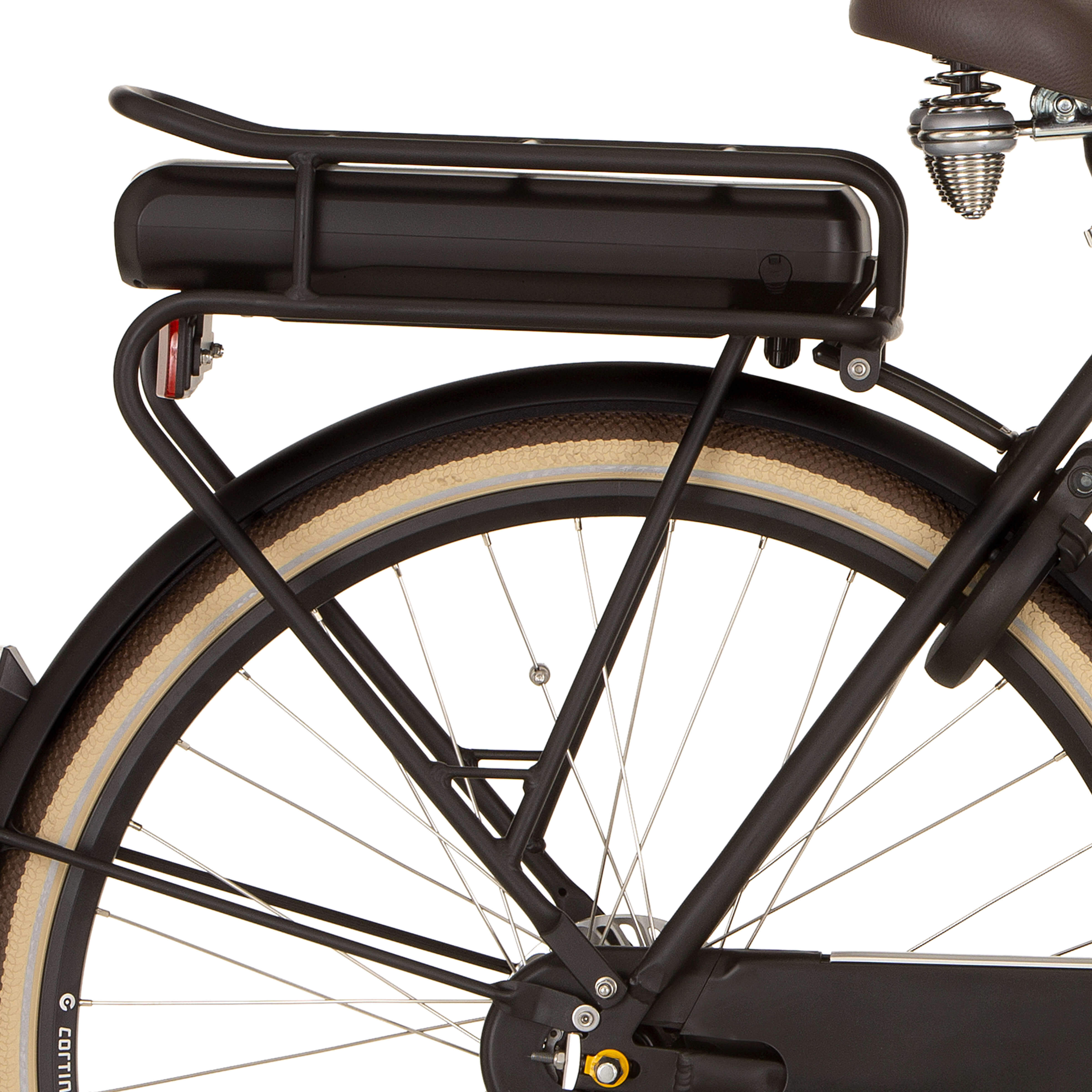 Cortina achterdrager e-u4 bafang jet black matt