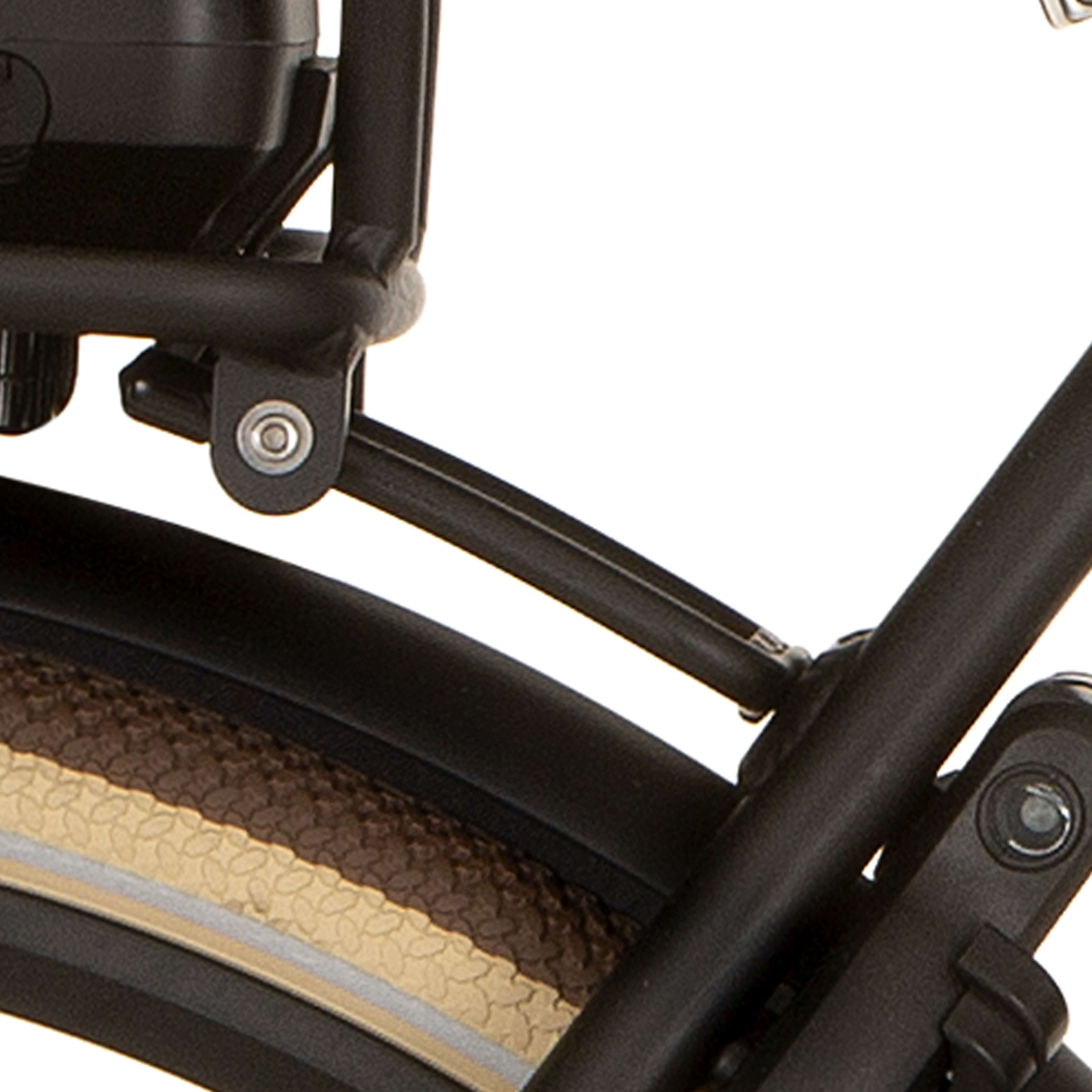 Cortina achterdrager bracket 170mm bafang jet black matt afbeelding