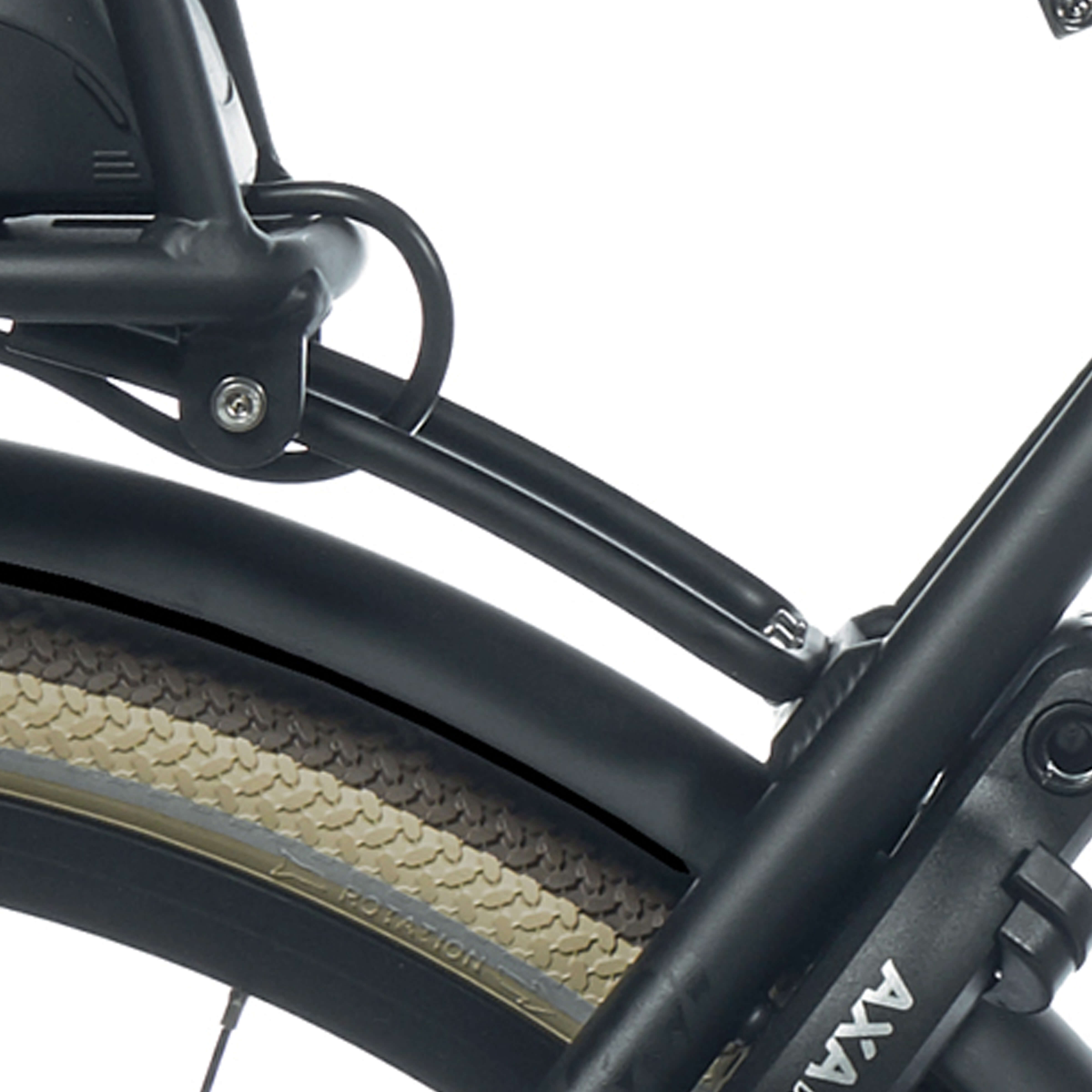 Cortina achterdrager bracket 110mm bafang jet black matt afbeelding