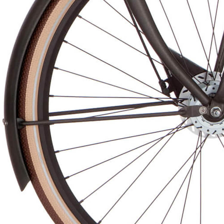 Cortina spatbordstang voor 28 u4 black gold matt afbeelding