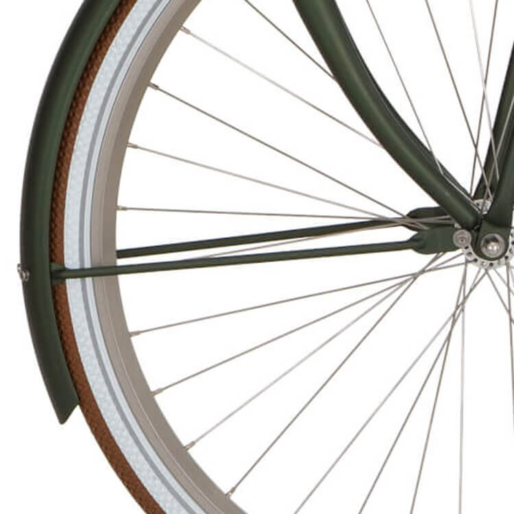 Cortina spatbordstang voor 28 u4 hunter green matt afbeelding