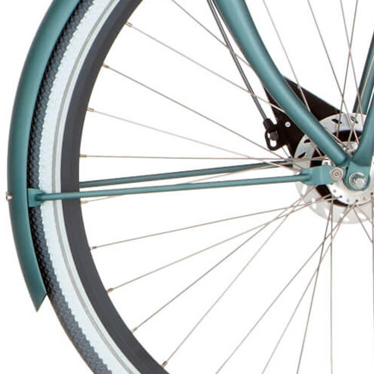 Cortina spatbordstang voor 28 u4 opal green matt afbeelding