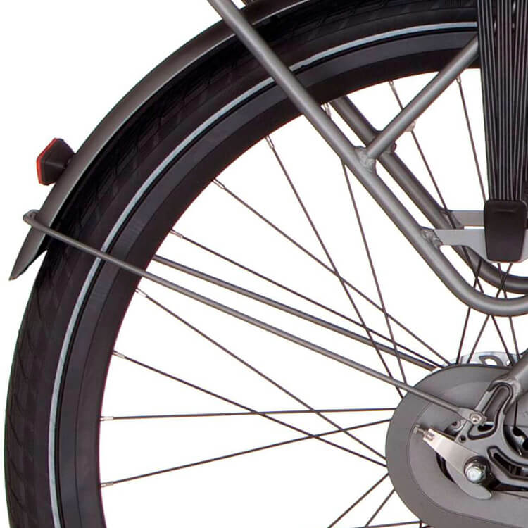 Cortina spatbordstang achter 28 e-octa lead metal afbeelding
