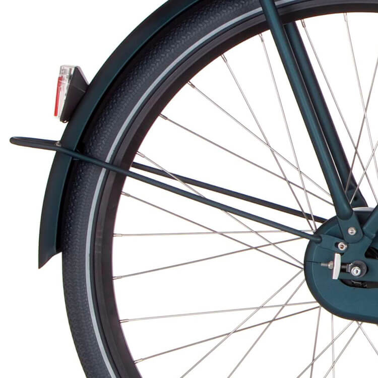 Cortina spatbordstang achter u1/e-u1 deep green matt afbeelding