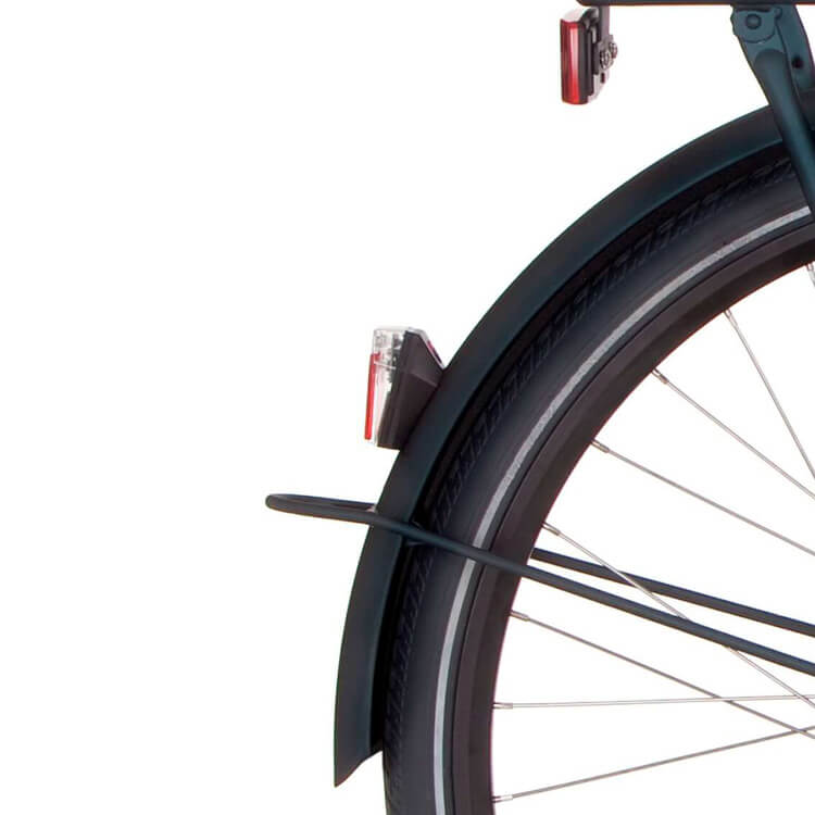 Cortina spatbord achter 28 u1 night blue / deep green matt afbeelding