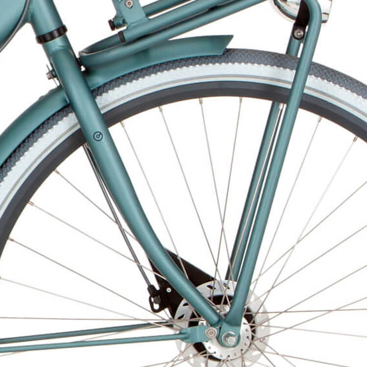 Cortina voorvork u4 d opal green matt