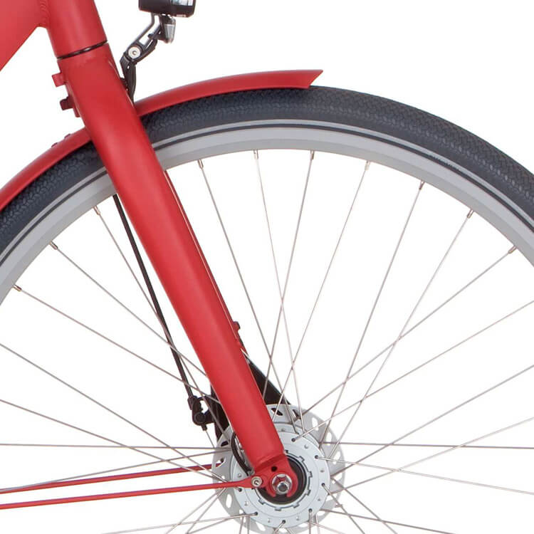 Cortina voorvork common true red matt afbeelding