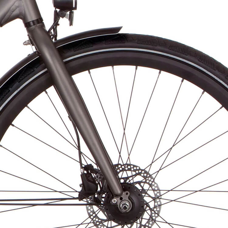 Cortina voorvork mozzo db eclips black matt