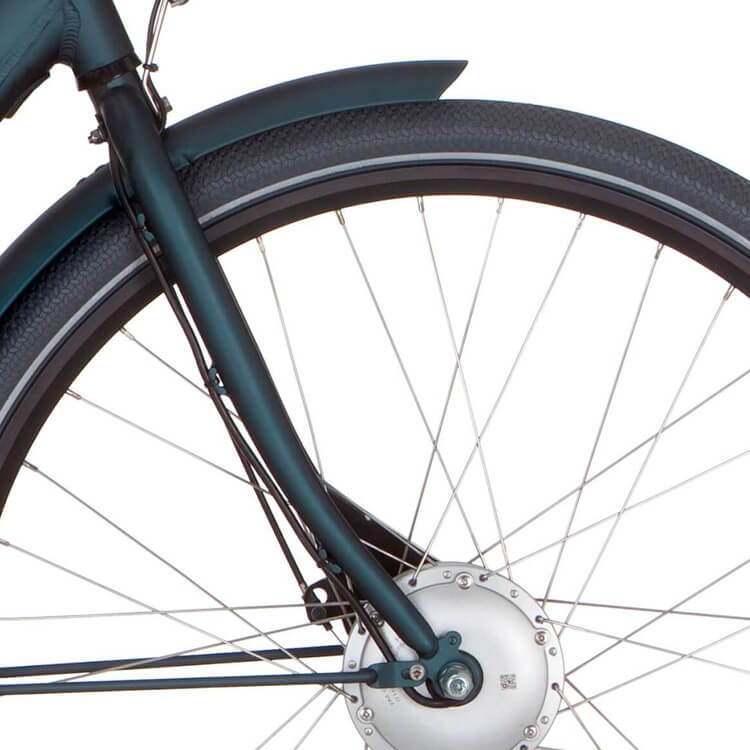 Cortina voorvork e-u1 h night blue deep green matt afbeelding