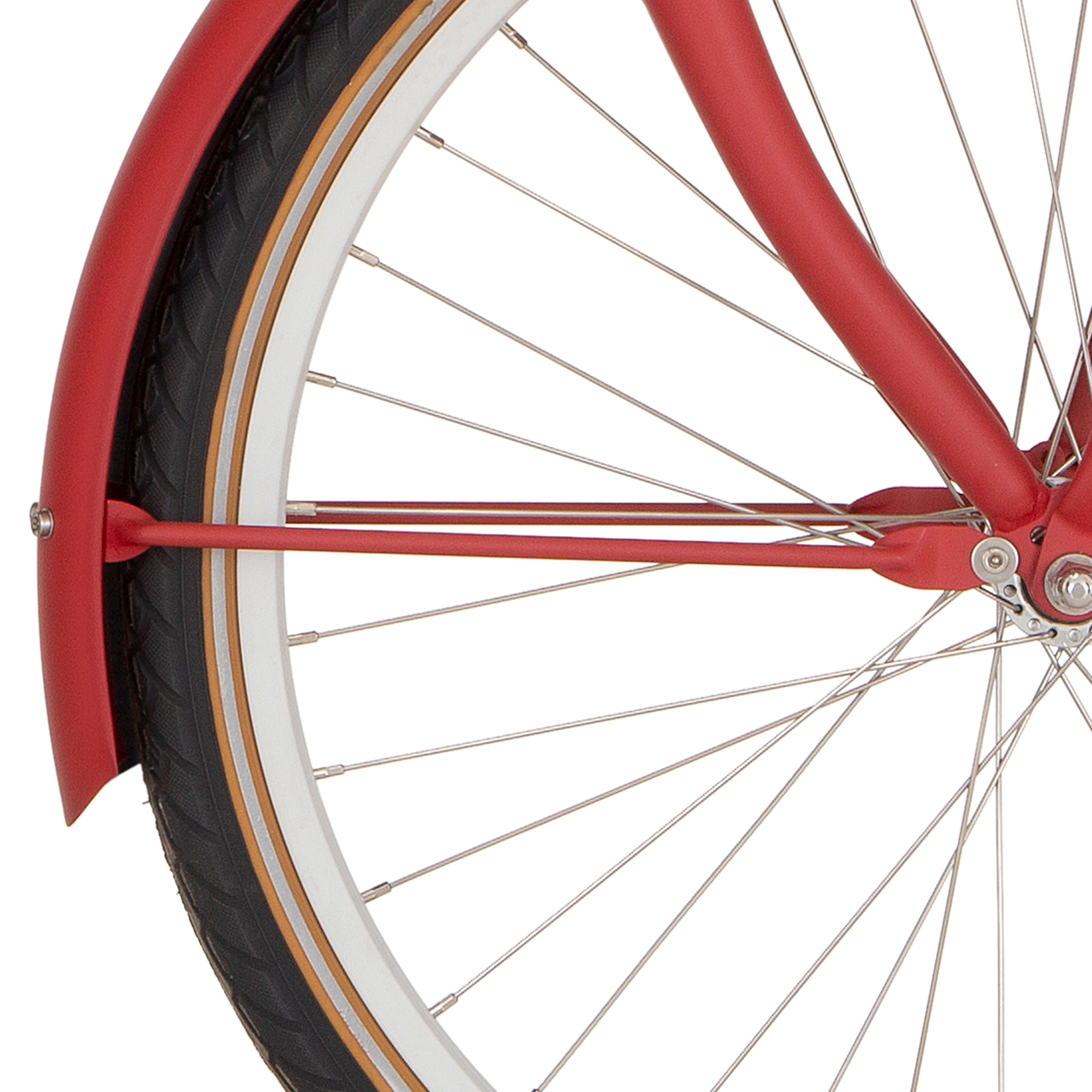 Cortina spatbordstang voor 26 u4 true red matt afbeelding