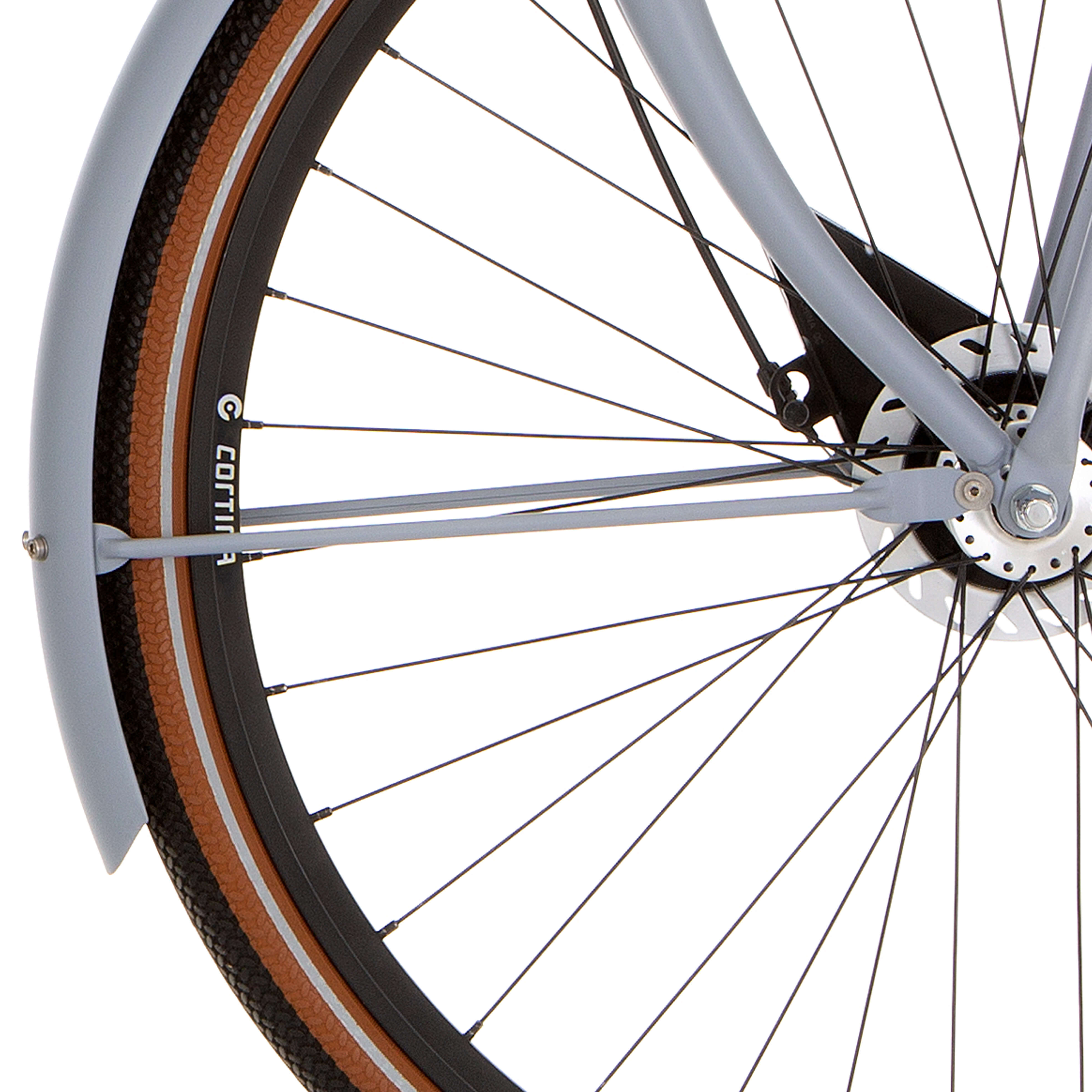 Cortina spatbordstang voor 28 u4 neutral grey matt afbeelding